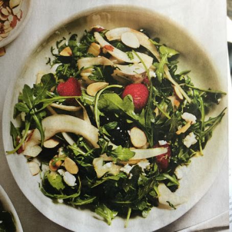 Arugula Fennel Salad with Berries